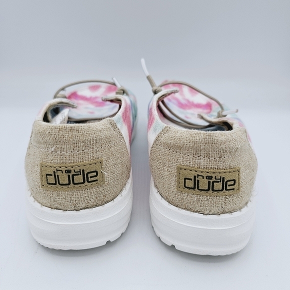 Hey Dude Wendy Boho Mandala Tie Dye Youth Shoes - Picture 6 of 12